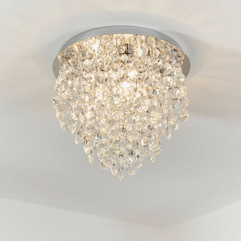 Kristen 3lt Bathroom Flush Ceiling Light