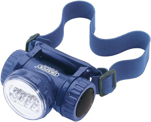 Draper Expert 4 AA-Battery LED Head Lamp - 71388