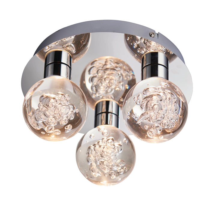 Versa 3lt Flush Bathroom Ceiling Light