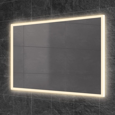 HiB Globe 90cm Large LED Bathroom Mirror - 78610000