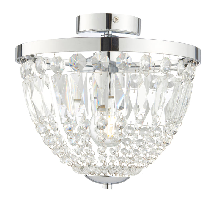 Iona Flush Ceiling Bathroom Light