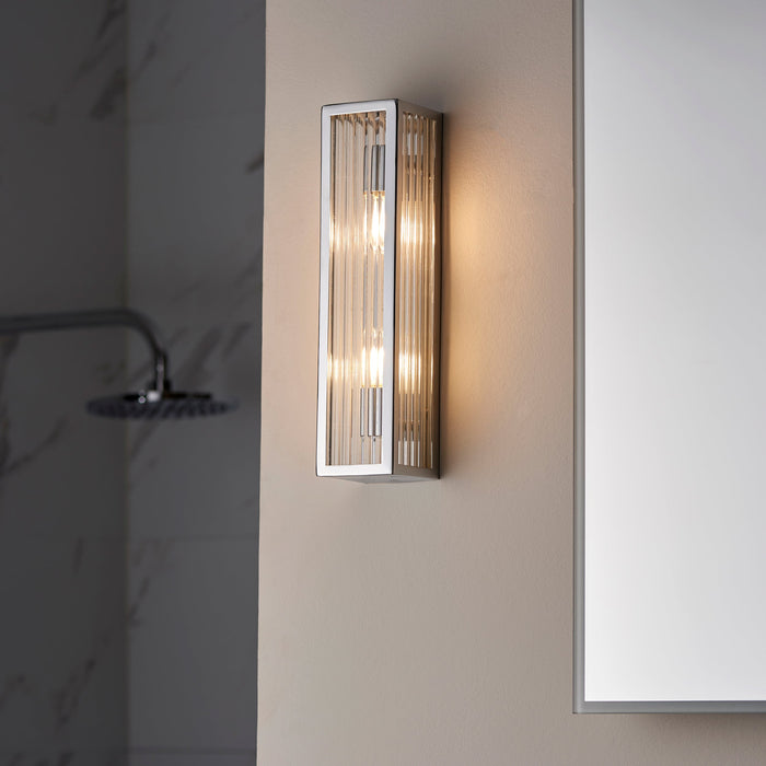 Newham 2lt Bathroom Wall Light