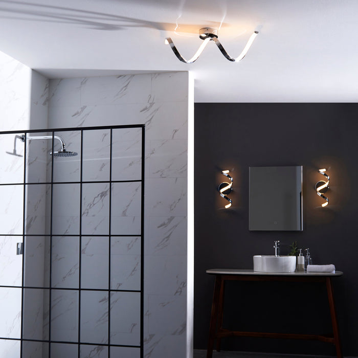 Astral Semi Flush Bathroom Ceiling Light