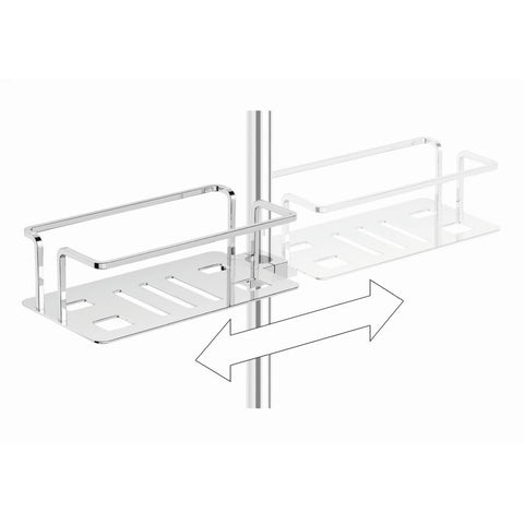 HiB Modern Shower Basket Tray - Clip on Riser Rail - ACSBCH02