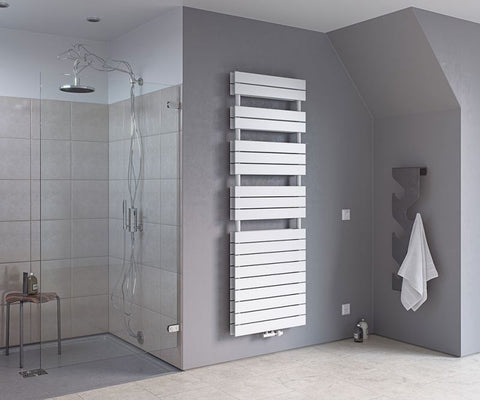 Eucotherm Mars Primus Duo Towel Radiator Vertical 1720 H X 600 W In White