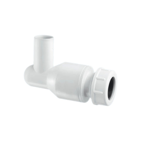 McAlpine 19/23mm 90 Deg Elbow with Integral Non-Return Valve - R29-NRV