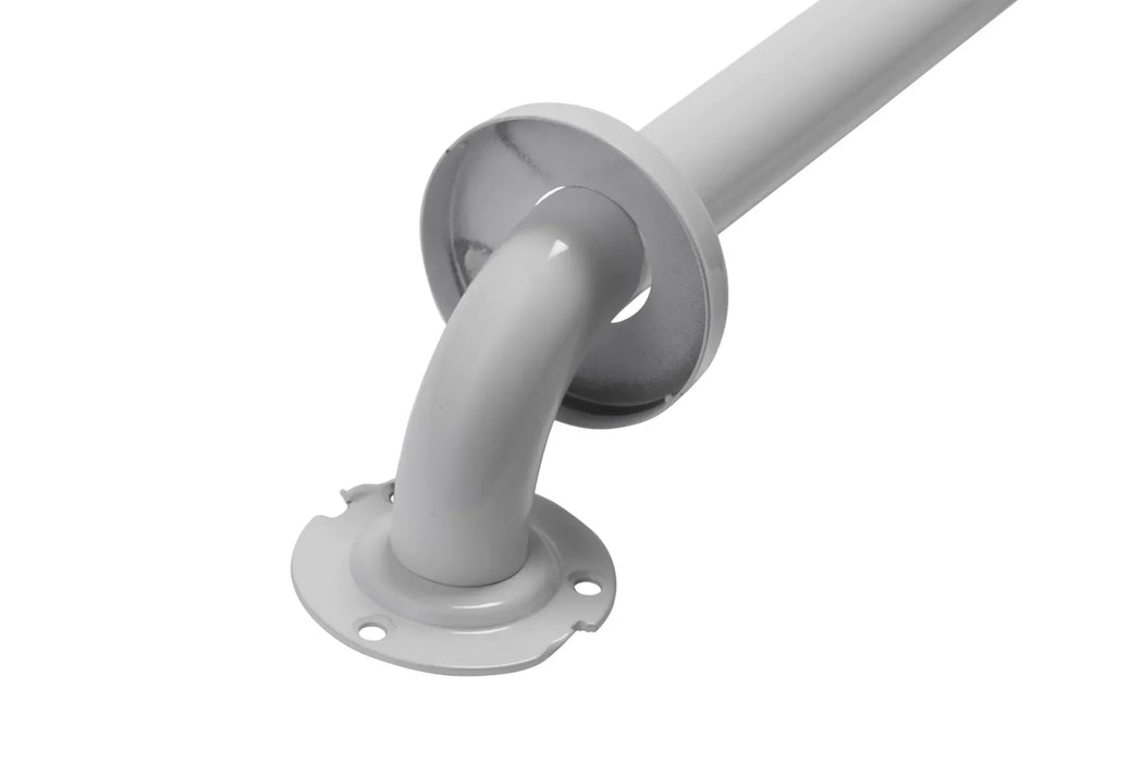 Croydex 600mm Stainless Steel Angled Grab Bar White - AP501322