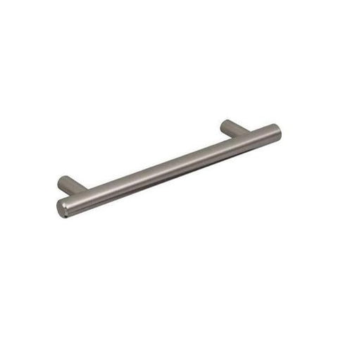 Barkston Bar Handle 168mm, 128mm Hole Centres Brushed Nickel Finish - 101.20.700