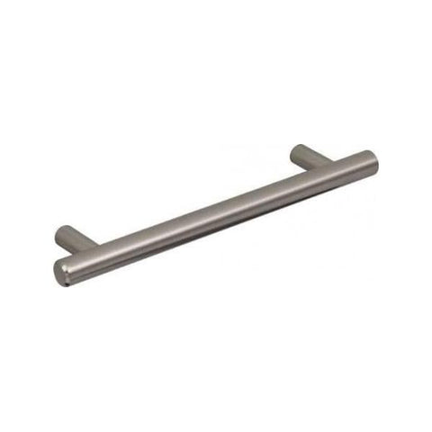 Barkston Bar Handle 136mm, 96mm Hole Centres Brushed Nickel Plated - 101.20.709