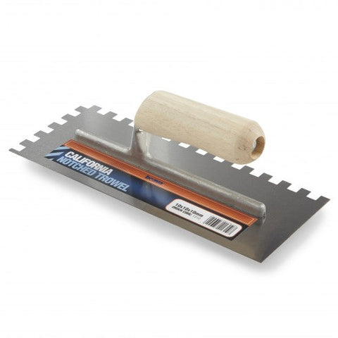 3 x 3 California Pattern Notch Trowel - 1303