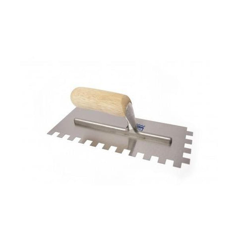 15 x 15 Stainless Steel Notched Trowel - 1315