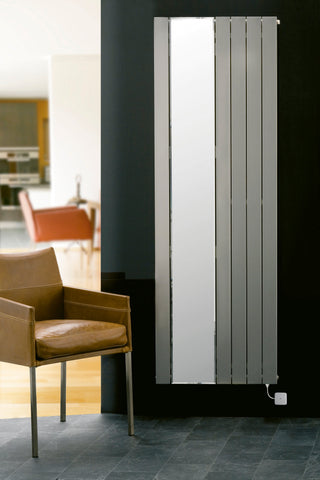 Eucotherm Mars Mirror Single Vertical 1800 H X 595 W In Anthracite