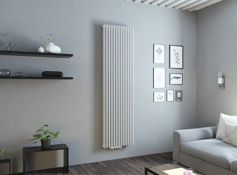 Eucotherm Atlas Single Vertical 1800 H X 500 W In Anthracite