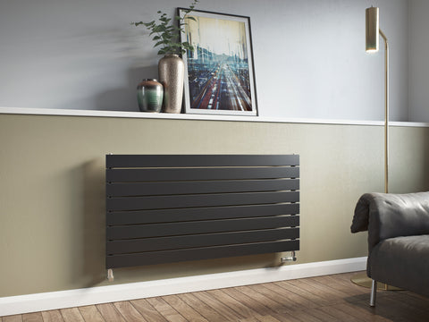 Eucotherm Mars Single Horizontal 595 H X 1500 W In Anthracite