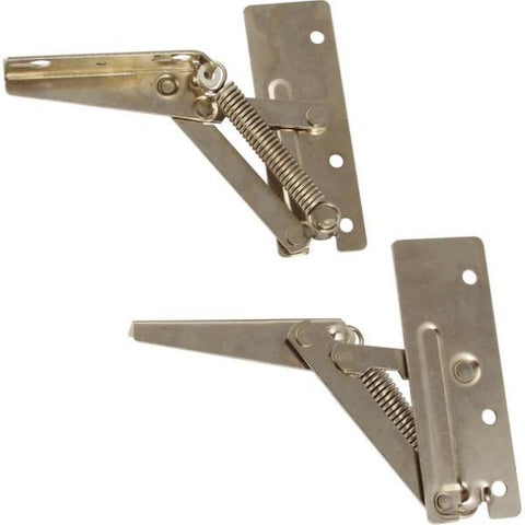 Swing up flap hinges, sprung both sides - 504.43.920