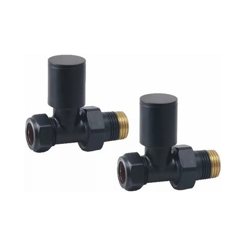 Pattern Valve Straight Black - 69041