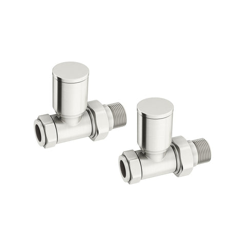 Pattern Valve Straight Brushed Nickel - 69091