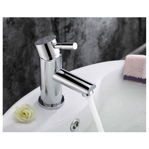 The Bathroom Accessory Company Round Mini Mono Basin Mixer - 029.27.002