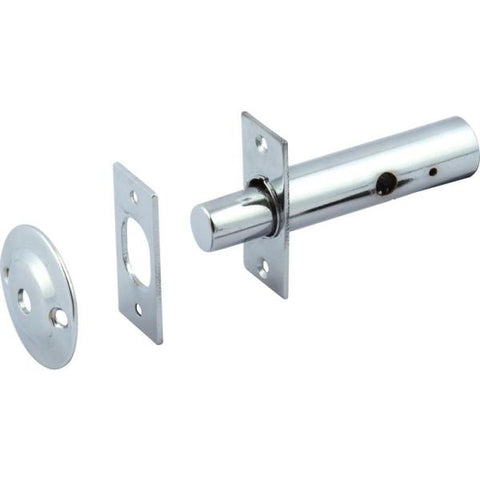 Mortice Door Security Bolt, Polished Chrome - 911.62.321