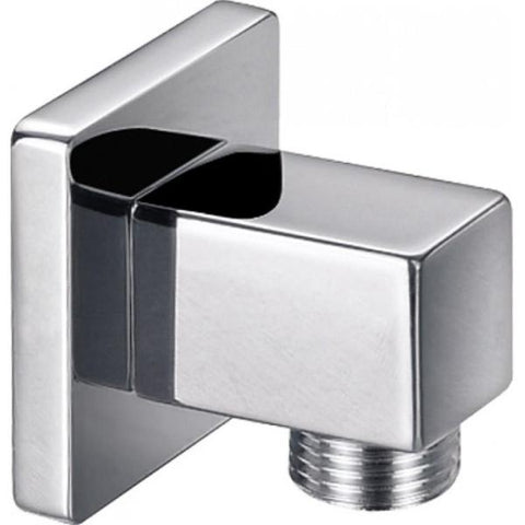 Square Brass Wall Outlet Elbow - KI121