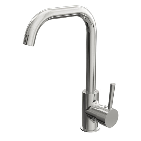 Single Lever Kitchen Sink Mixer Tap - Chrome - KTA022