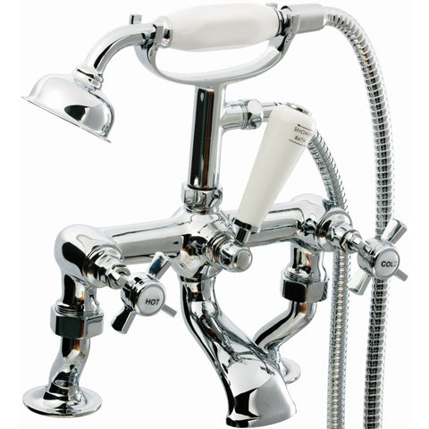 Time Cranked Bath Shower Mixer - TIM001