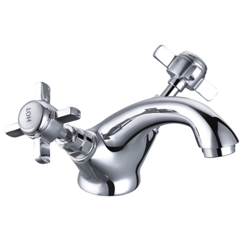 Tailored Bathrooms Tenby Traditional Crosshead Mono Basin Mixer - TIS5013