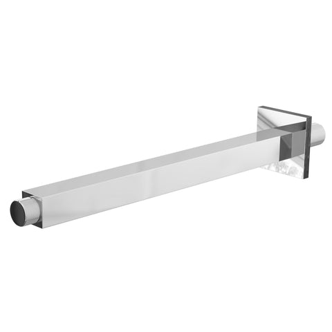 Square Brass Shower Arm - VSQARM