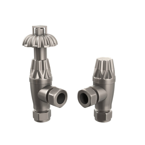 Westminster Satin Nickel Radiator Valve - WESTRVSN